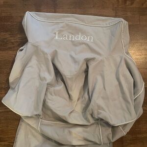 Pottery Barn Kids Gray Fabric Cover